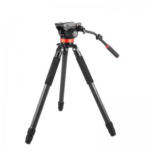 Kingjoy Professional flexibilní videokamera z uhlíkových vláken Stativ K4207