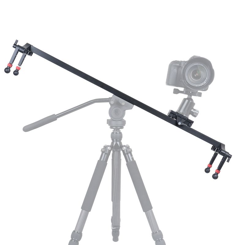 KINGJOY VM-1000 mm Délka Aluminum Nositelná kamera Rail Slider s hladkým pohybem pro fotografie a videa